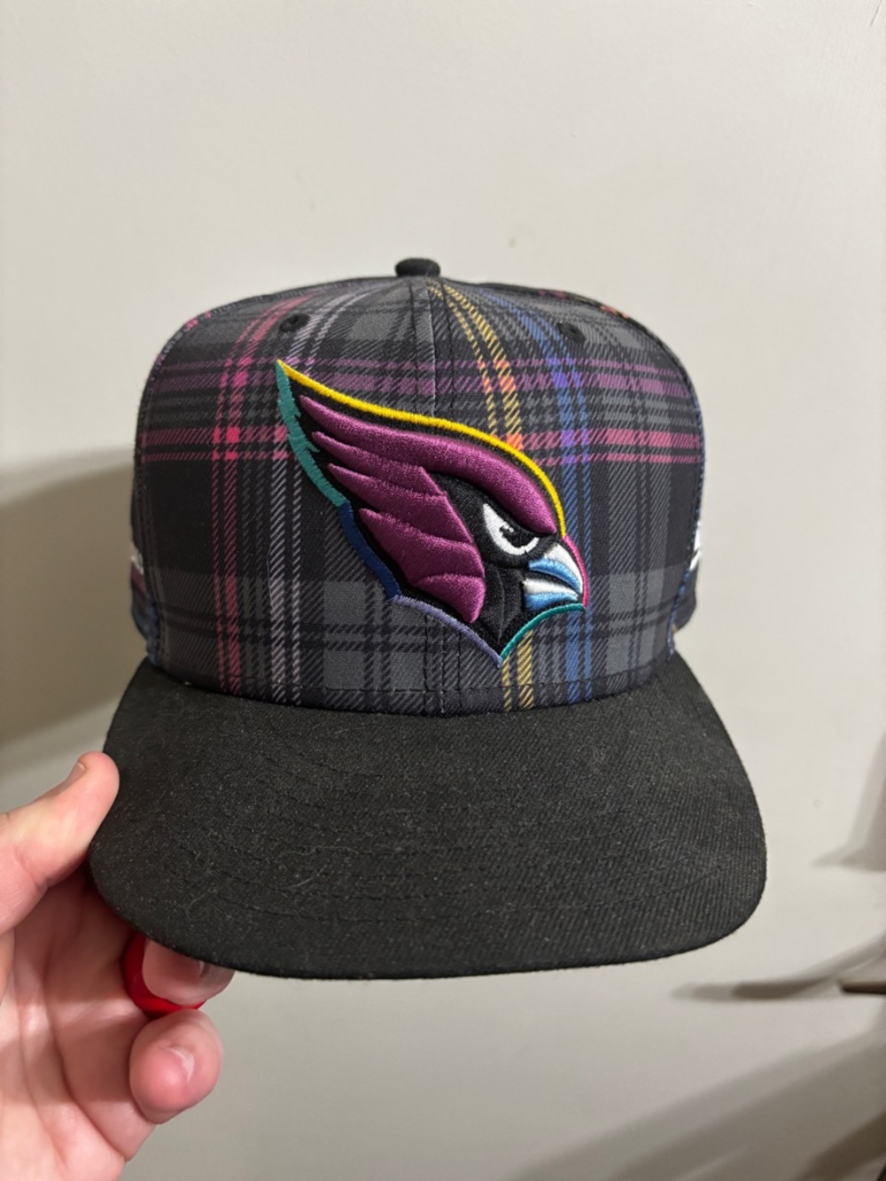 New Era NFL Arizona Cardinals Crucial Catch 59FIFTY Hat Black 7 7/8